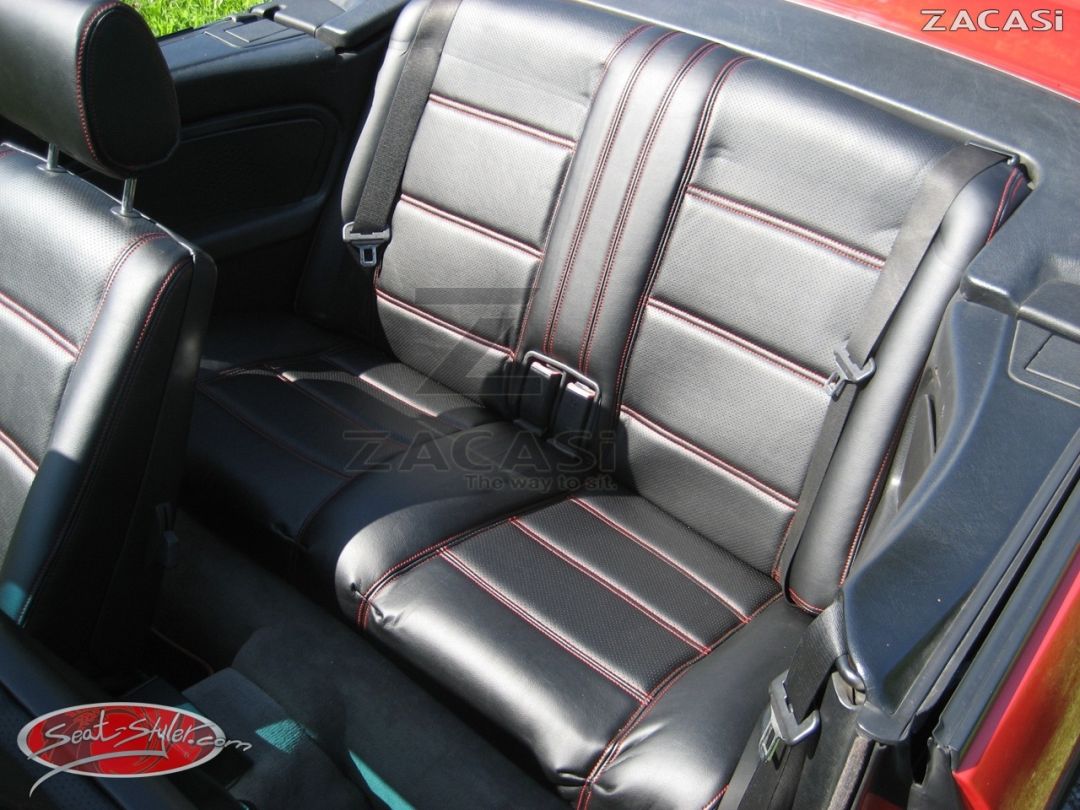 Housses cuir Seat-Styler sur BMW E30 cab