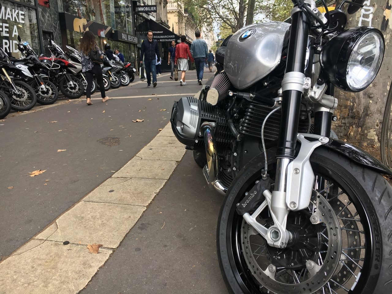 Essai BMW RnineT